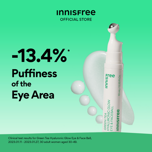Green Tea Hyaluronic Glow Eye & Face Ball 10ml