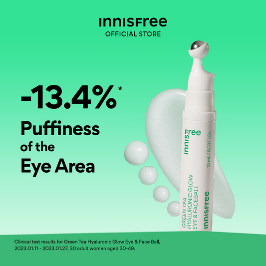 Green Tea Hyaluronic Glow Eye & Face Ball 10ml