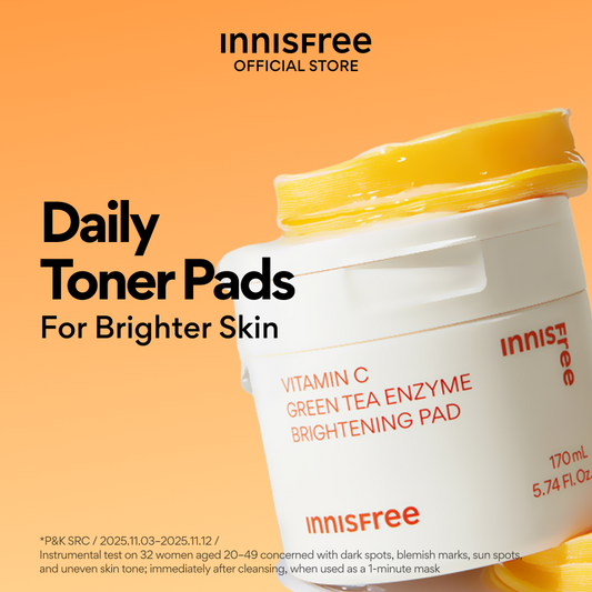 Vitamin C Green Tea Enzyme Brightening Pad 170ml
