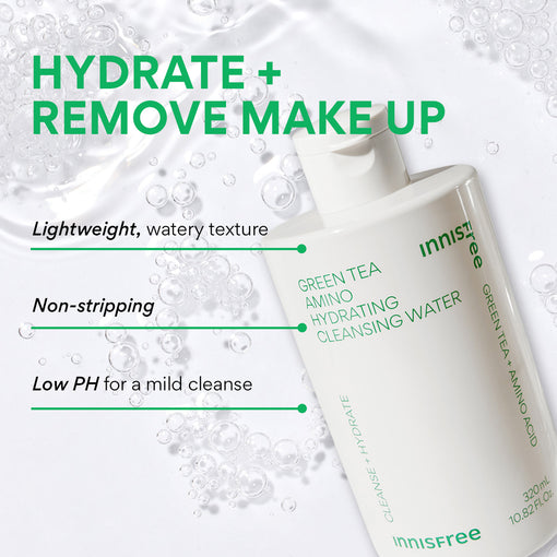 Green Tea Amino Hydrating Cleansing Water 320ml
