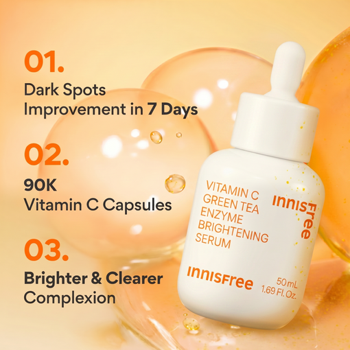 [50ml] Vitamin C Green Tea Enzyme Brightening Serum