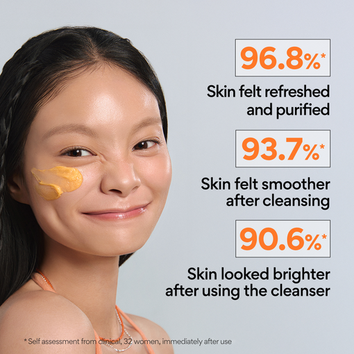 Vitamin C Brightening Mask-to-Foam Cleanser 120g