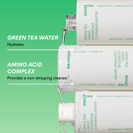 Green Tea Amino Hydrating Cleansing Water 320ml