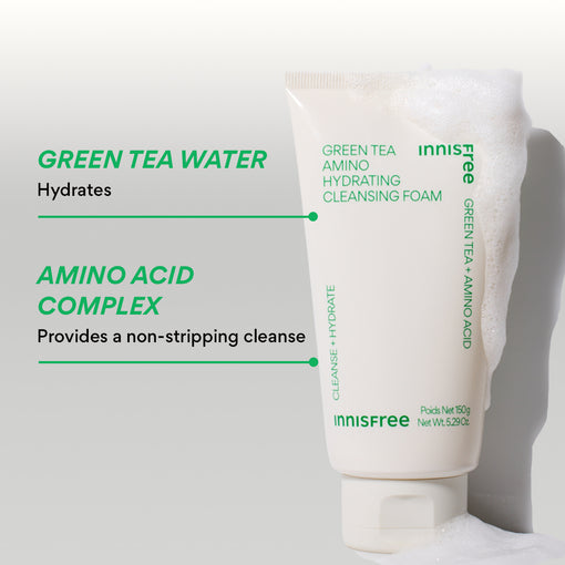 Green Tea Amino Hydrating Cleansing Foam 150g