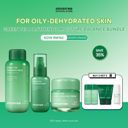 Green Tea Panthenol Moisture Balance Bundle [Oct Special]