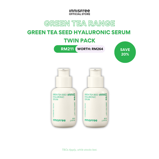 Green Tea Seed Hyaluronic Serum Twin Pack