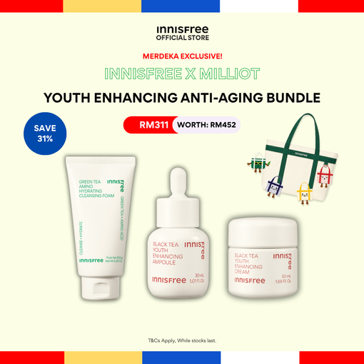 [INNISFREE X MILLIOT] Youth Enhancing Anti-Aging Bundle