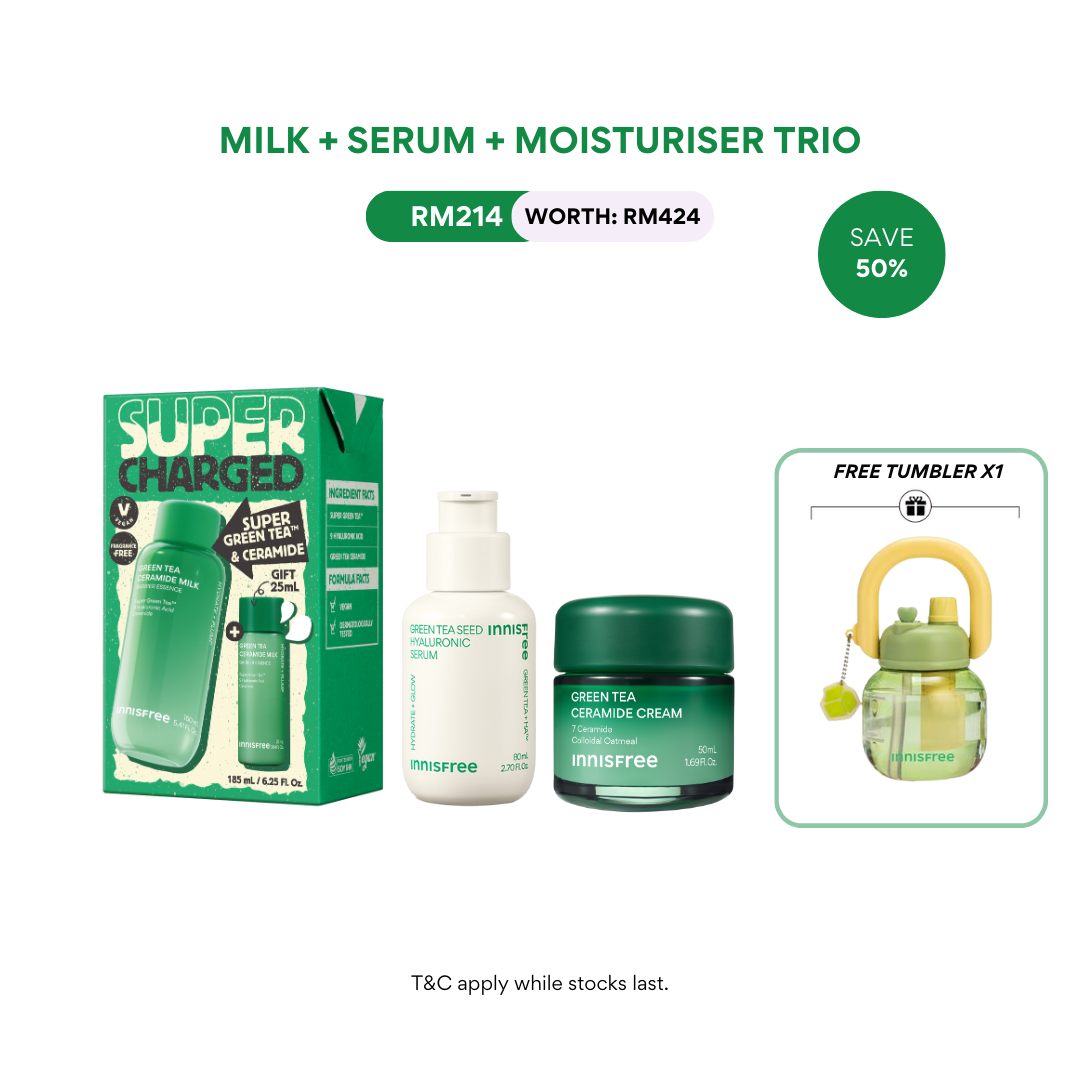 GT Ceramide Milk + GT Hydrating Serum + GT Ceramide Moisturiser