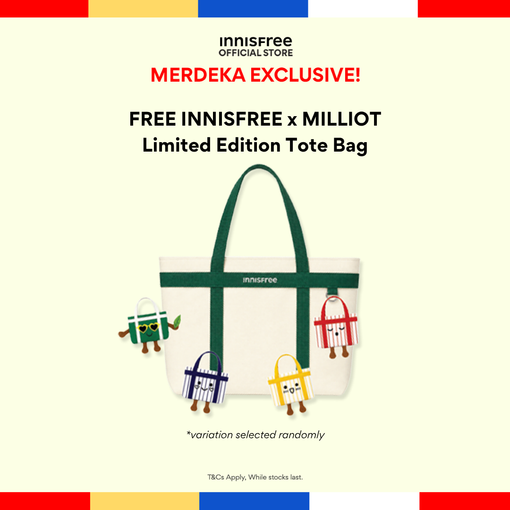 [INNISFREE X MILLIOT] Green Tea Hydration Care Bundle
