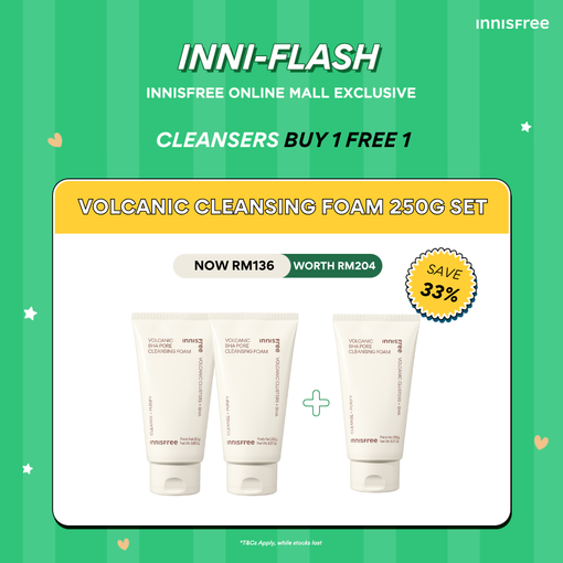 [AUG FLASH] Volcanic Pore Cleansing Foam 250g B1F1