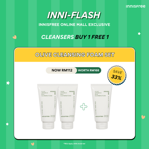 [AUG FLASH] Olive Vitamin E Cleansing Foam B2F1