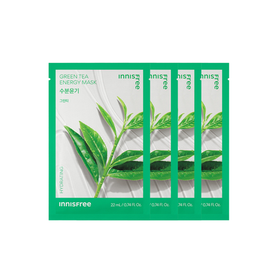 Green Tea Energy Mask 4pcs