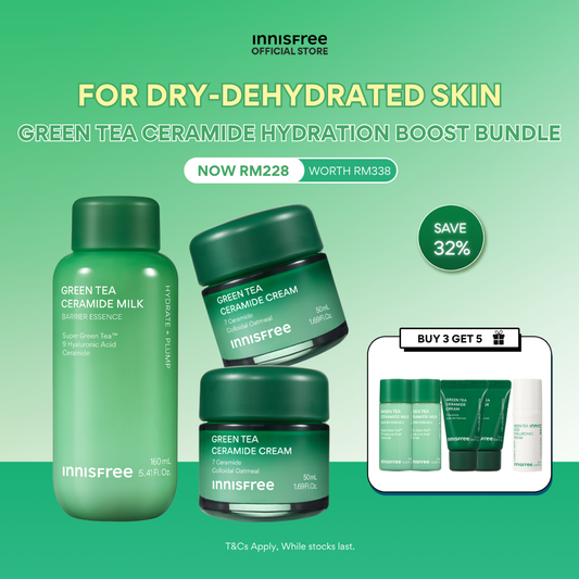 Green Tea Ceramide Hydration Boost Bundle [Oct Special]