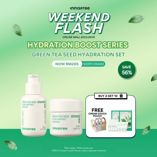 [WEEKEND FLASH] GREEN TEA SEED HYDRATION SET B2G10