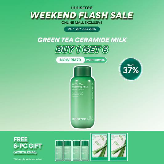 [WEEKEND FLASH] Green Tea Ceramide Milk B1G6