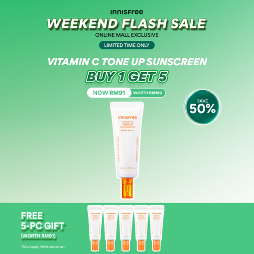 [AUG FLASH] Vitamin C Tone Up Sunscreen 50ml Set B1G5