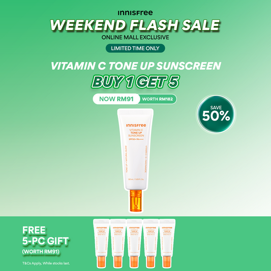 [AUG FLASH] Vitamin C Tone Up Sunscreen 50ml Set B1G5