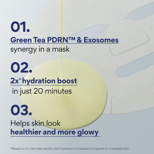 Green Tea PDRN Exosome Rejuvenating Gel Mask