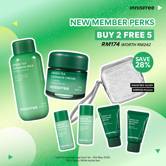 [New Members Only] Green Tea Ceramide Bundle B2F5