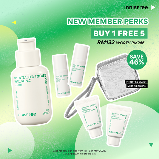 [New Members Only] Green Tea Seed Hyaluronic Serum Bundle B1F5