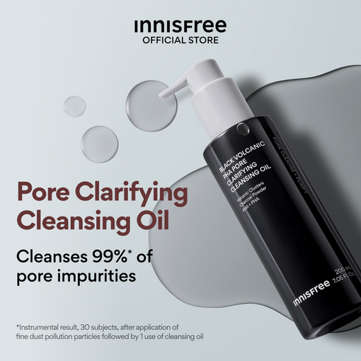 Black Volcanic PHA Pore Clarifying Cleansing Oil 200ml