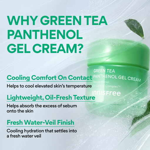 Green Tea Panthenol Gel Cream