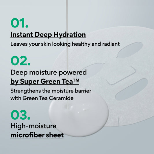 [NEW] Green Tea Ceramide Milk Mask