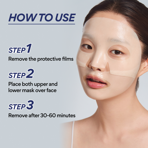 [B10F10] Retinol Green Tea PDRN Ampoule Hydrogel Mask