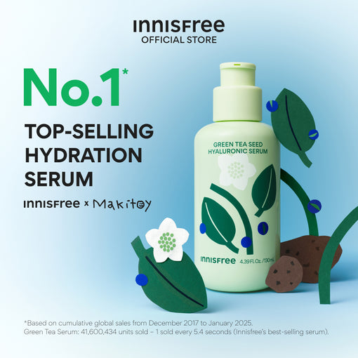 INNISFREE x Makitoy Green Tea Seed Hyaluronic Serum 130ml