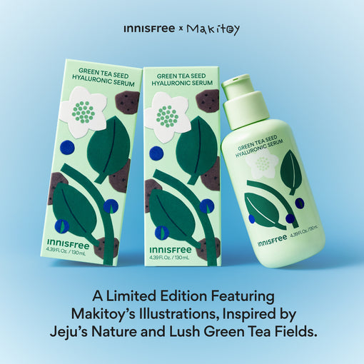 INNISFREE x Makitoy Green Tea Seed Hyaluronic Serum 130ml