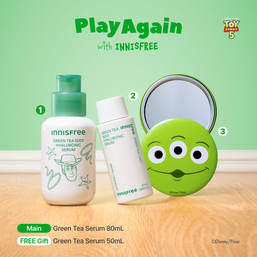 [Toy Story LTD] Green Tea Seed Hyaluronic Serum 80ml Set