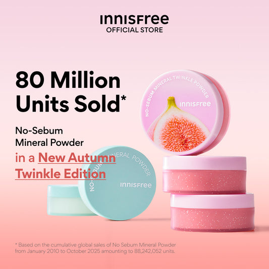 [Limited Edition] No-Sebum Mineral Twinkle Powder [Fig]