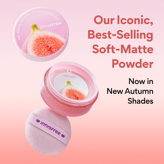 [Limited Edition] No-Sebum Mineral Twinkle Powder [Fig]