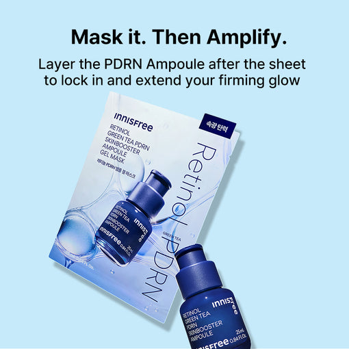 Retinol Green Tea PDRN Ampoule Gel Mask