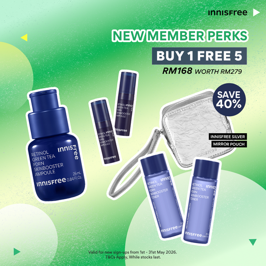 [NEW MEMBERS ONLY] Retinol PDRN Skinbooster Ampoule Bundle B1F5