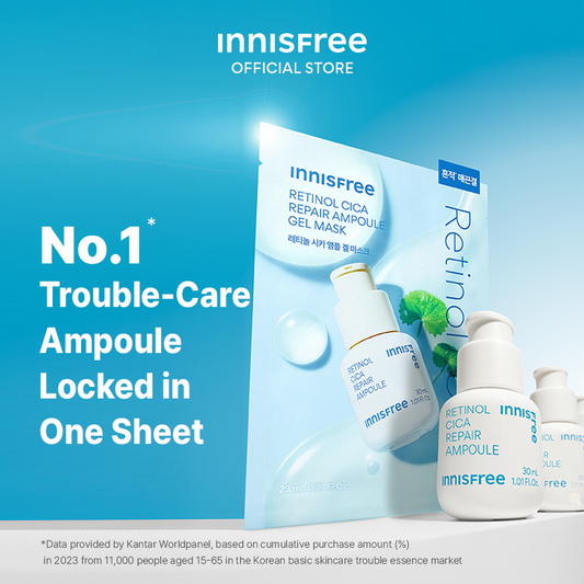 Retinol Cica Repair Ampoule Gel Mask