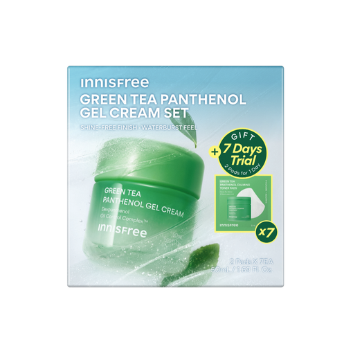 Green Tea Panthenol Gel Cream Set