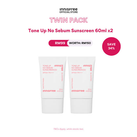 [RM99 BUNDLES] Tone Up No Sebum Sunscreen EX Duo Bundle