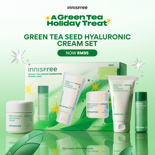 Green Tea Seed Hyaluronic Cream Set [Holidays Edition]