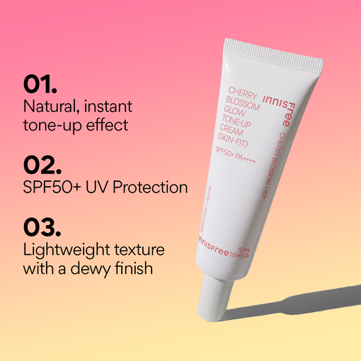 Cherry Blossom Glow Tone-up Cream (Skin-Fit) SPF50+ PA++++ 50ml