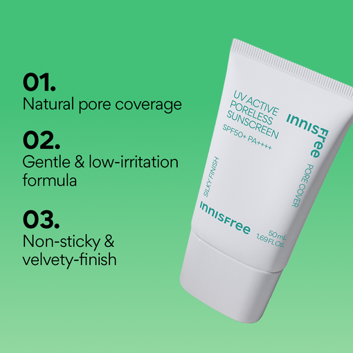 UV Active Poreless Sunscreen SPF 50+ PA++++ 50ml