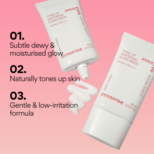 Tone Up Watering Sunscreen SPF50+ PA++++ 60ml