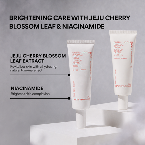 Cherry Blossom Glow Tone-up Cream (Skin-Fit) SPF50+ PA++++ 50ml
