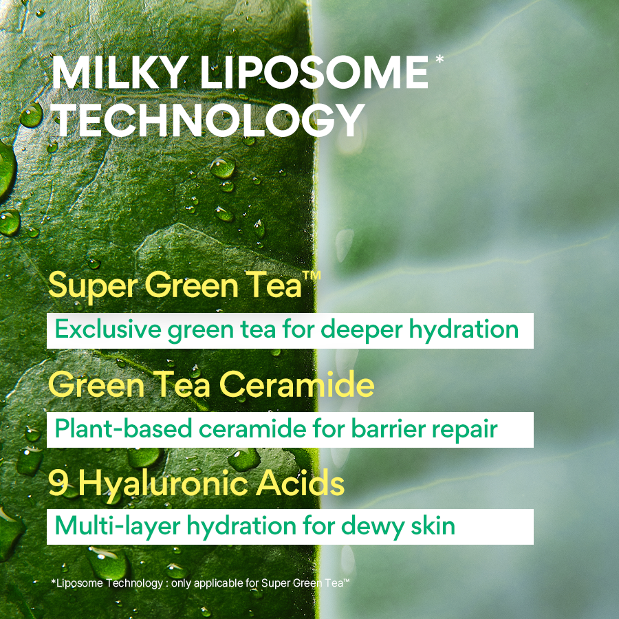 [SET] Supercharged Green Tea Ceramide Milk Ltd