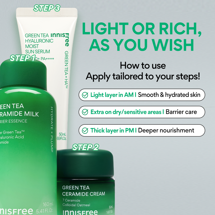 [Single] Green Tea Ceramide Cream 50ml