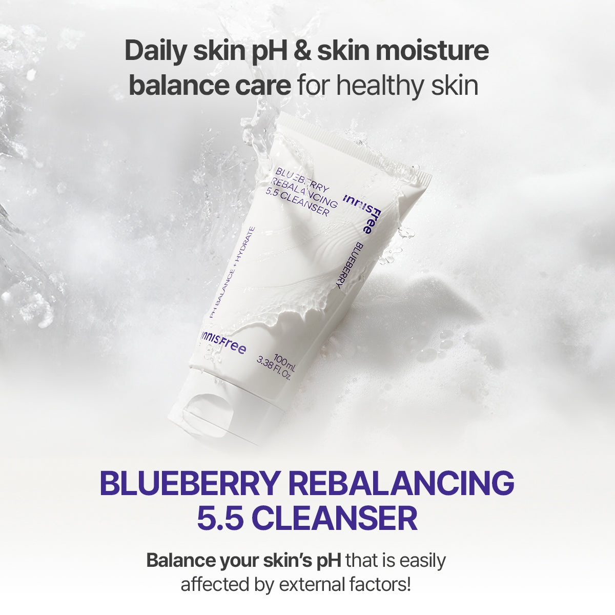 Blueberry Rebalancing 5.5 Cleanser 100ml