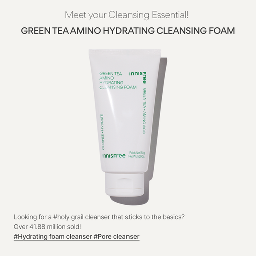 Green Tea Amino Hydrating Cleansing Foam 150g