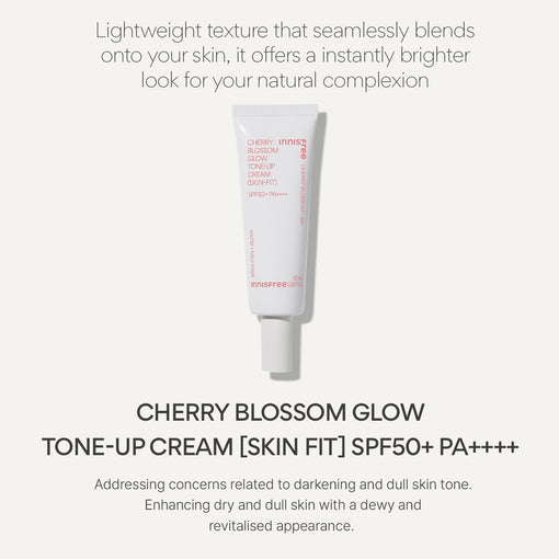 Cherry Blossom Glow Tone-up Cream (Skin-Fit) SPF50+ PA++++ 50ml