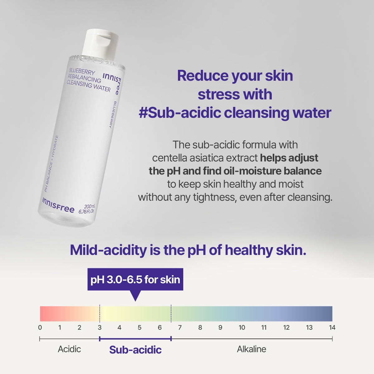 Blueberry Rebalancing Cleansing Water 200ml