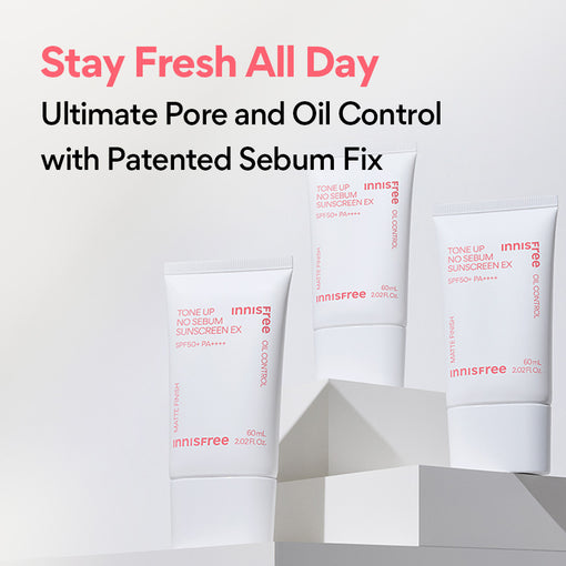 Tone Up No Sebum Sunscreen EX SPF50+ PA++++ 60ml